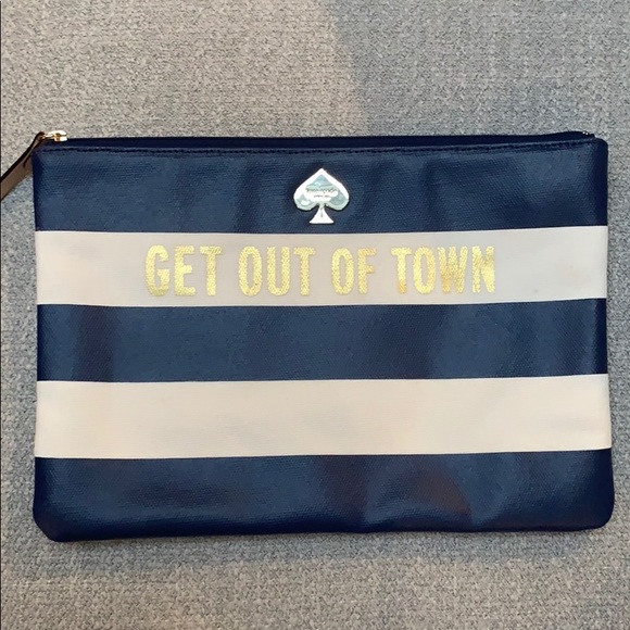 kate spade Handbags - Kate Spade “get out of town” Clutch